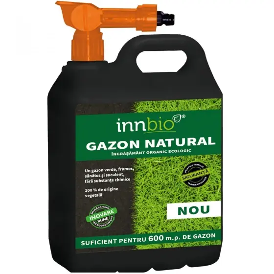 Super ofertă Îngrășământ organic pentru gazon INNBIO, 2L
