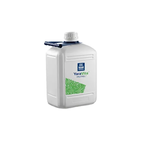 Bestseller Ingrasamant foliar lichid cu continut de azot, fosfor, calciu, magneziu, bor si zinc pentru vita de vie si alte plantatii, YaraVita FRUTREL, 10 l