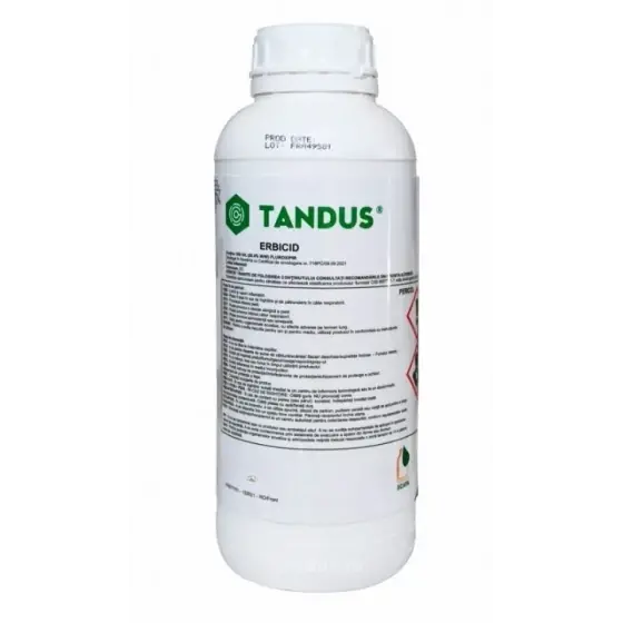 Erbicid postemergent, selectiv pentru culturile de Cereale paioase, Porumb furajer si Pasuni, Tandus, 1 l Preț mic