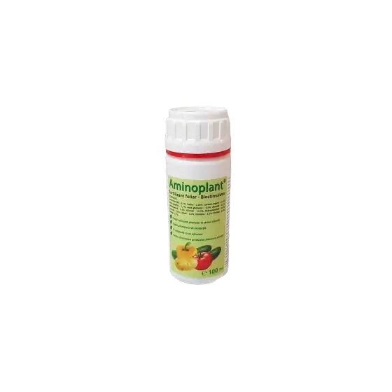 Lichidare de stoc Fertilizant foliar cu efect biostimulator, pe baza de aminoacizi esentiali, Aminoplant, 100 ml