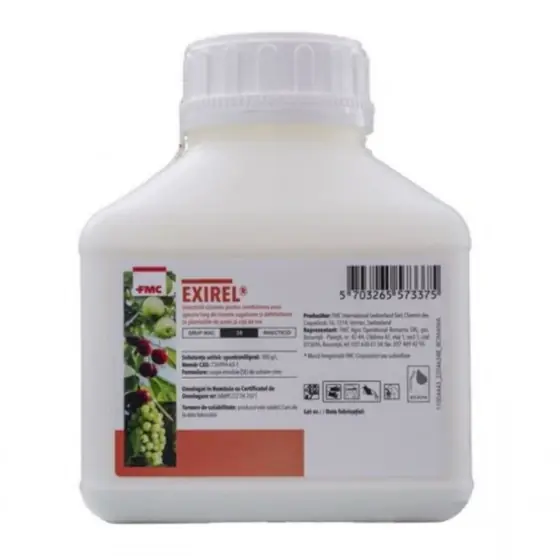 Insecticid pentru combaterea unui spectru larg de insecte din plantatiile de pomi si vita de vie, Exirel, 5 l Mai ieftin