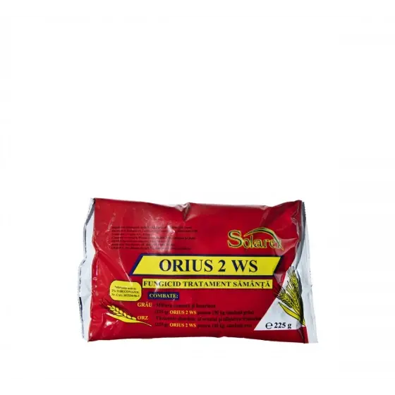 Preferatul clienților Fungicid sistemic pentru tratamentul semintelor de cereale pe baza de tebuconazol, Orius 2 WS, 225 g