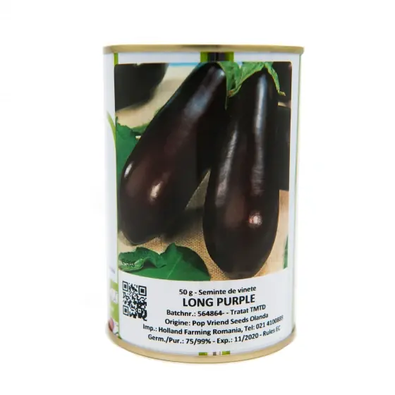 Reducere Seminte de vinete Long Purple, 50 grame, Pieterpikzonen