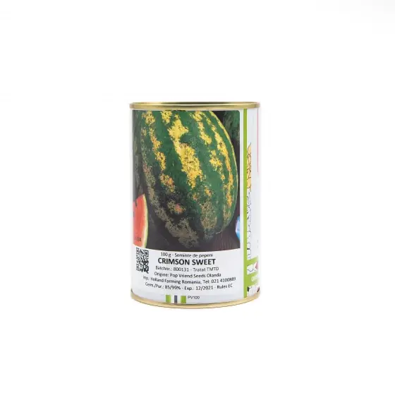 Seminte de pepene verde Crimson Sweet, 100 grame, Pieterpikzonen Livrare expres