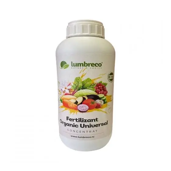 Ofertă exclusivă Ingrasamant organic universal Lumbreco, 100 ml