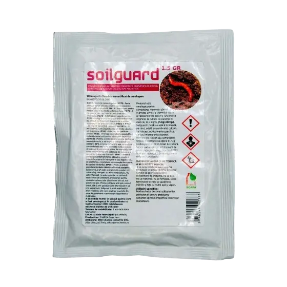 Preț redus Insecticid utilizat pentru combaterea insectelor daunatoare din sol Soilguard, 1 kg