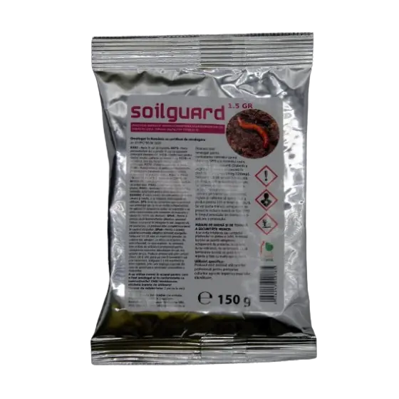 Super ofertă Insecticid utilizat pentru combaterea insectelor dăunatoare din sol Soilguard, 150 g
