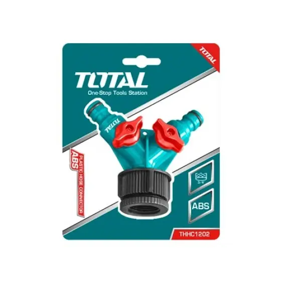 Cumpără online Total - Ramificatie Cu Robineti 2 Cai 1"-3/4"
