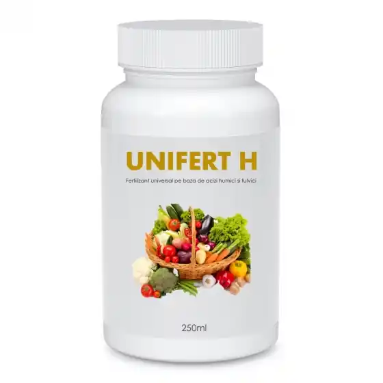 Retur gratuit Fertilizant universal pentru toate tipurile de culturi vegetale Unifert H, 250 ml, SemPlus