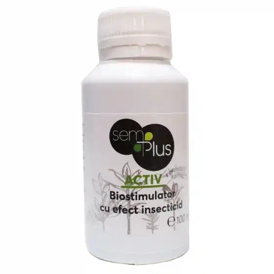 Biostimulator cu efect insecticid Bio Activ, 100 ml, SemPlus Nu rata