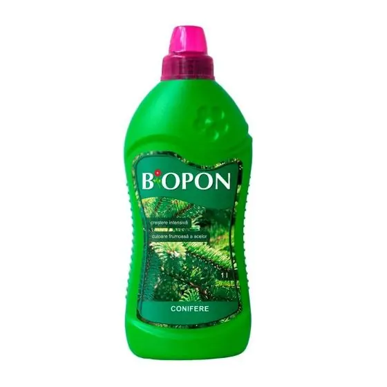 Livrare rapidă Ingrasamant pentru conifere Biopon, 1 l