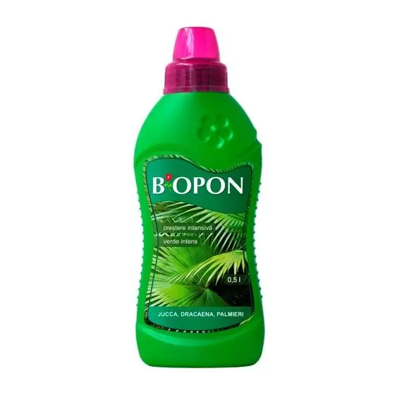 Ingrasamant pentru palmieri, yucca si dracaena Biopon, 0,5 l Ofertă