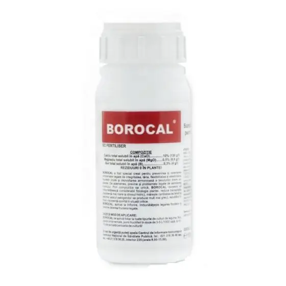 Fertilizant foliar Borocal, 100 ml Nu rata