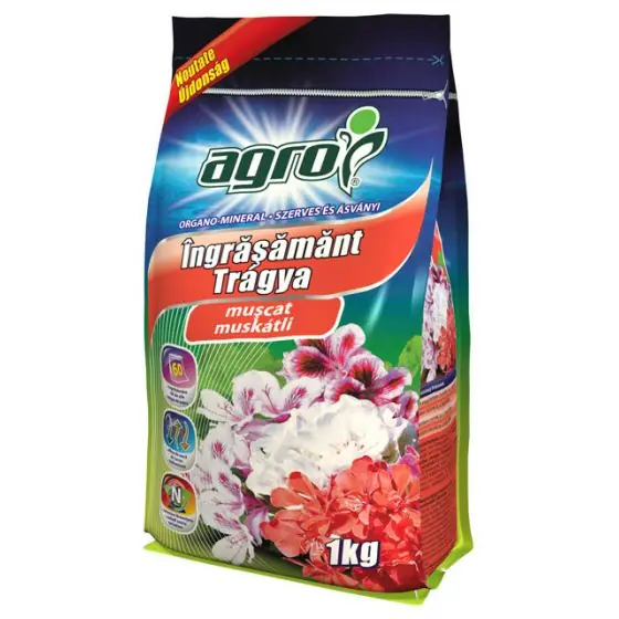 Calitate înaltă Ingrasamant organo-mineral Muscate AGRO, 1 kg