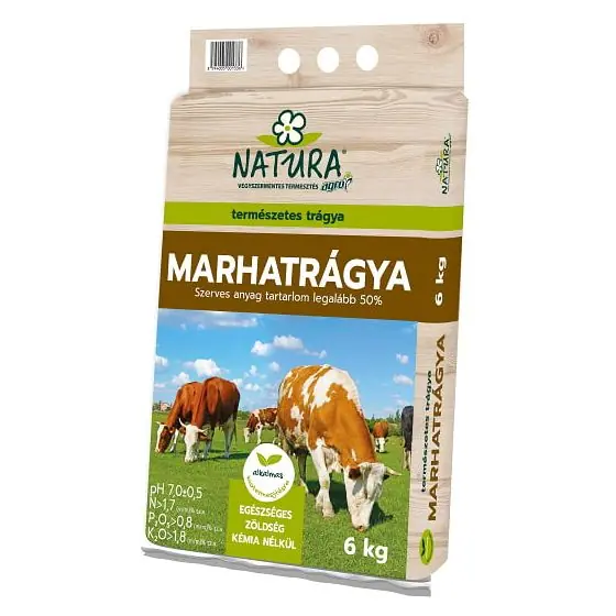Ingrasamant de grajd NATURA, 6 kg Ofertă exclusivă