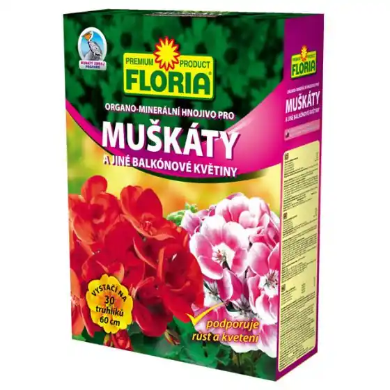 Noutate Ingrasamant organo - mineral pentru muscate FLORIA, 2,5 kg
