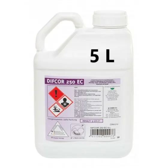 Fungicid Difcor 250 EC, 5 l Promoție
