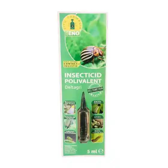 Retur gratuit Insecticid contact gandacul din Colorado, musculita alta, vierme Deltagri, 5 ml