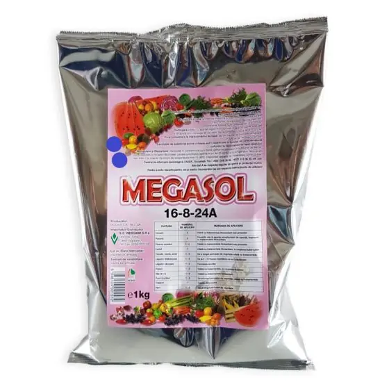 Ofertă specială Ingrasamant Megasol 16-08-24A+TE, 1 kg
