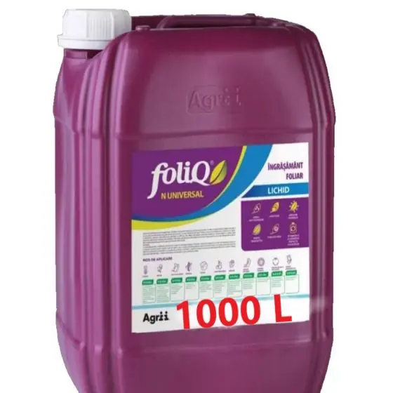 Preț mic Ingrasamant Foliq N Universal, 1000 l