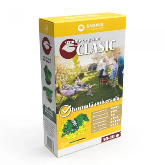 Seminte de gazon, Clasic Gazonul, 750 g Doar azi