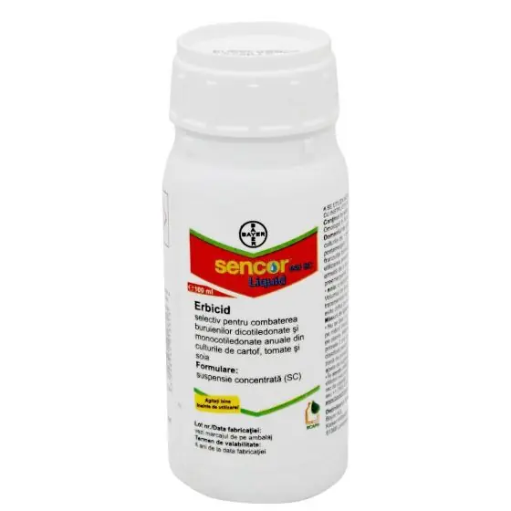 Erbicid cartof, tomate Sencor 600 SC, 100 ml Chilipir