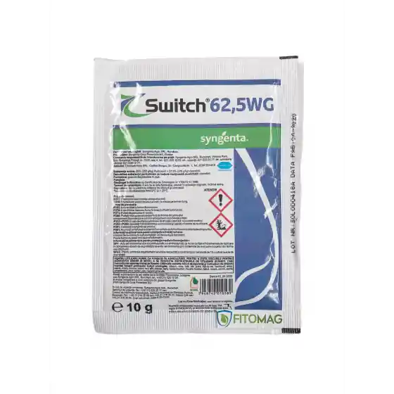 Fungicid Switch 62,5 WG, 10 grame Livrare rapidă