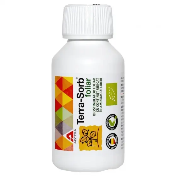 Cumpără acum Biostimulator Terra-Sorb Foliar, 250 ml, Aectra, foliar, grau, rapita, legume