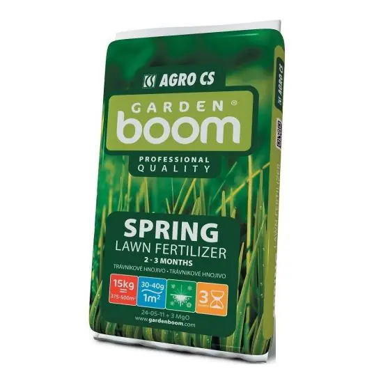 Ingrasamant de gazon Garden Boom NPK 25-05-12 3 MgO, 15 kg Reducere specială