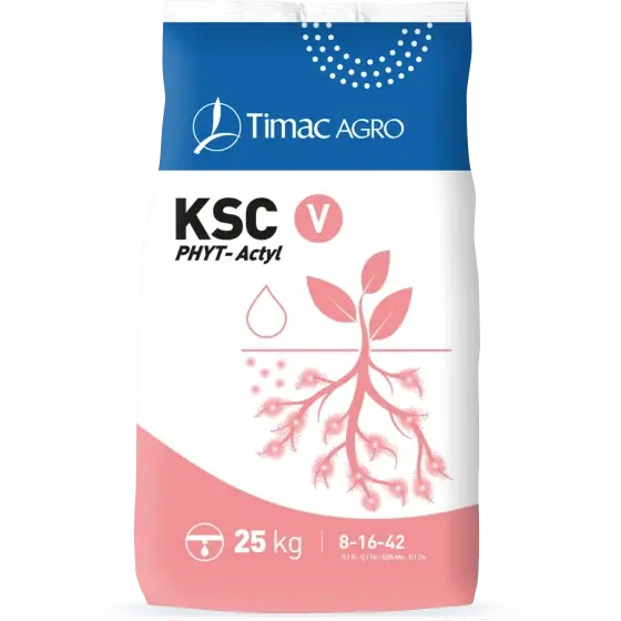 Ingrasamant hidrosolubil KSC V, 25 kg, Timac, NPK, alge marine Preț promoțional