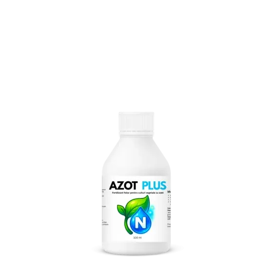 Fertilizant foliar Azot Plus, 100 ml, SemPlus, pentru culturi vegetale Reducere de preț