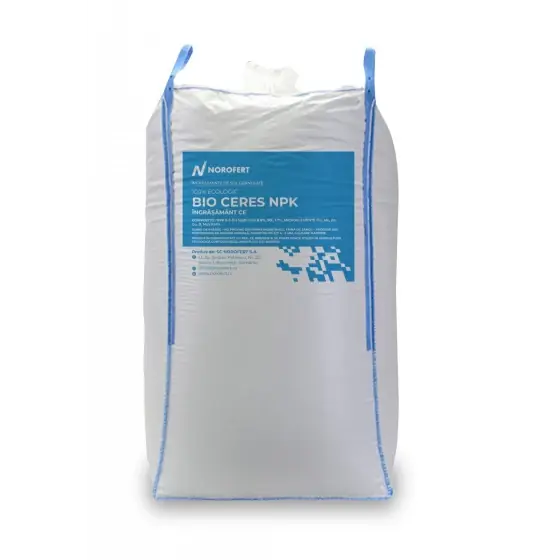 Livrare expres Ingrasamant ecologic Bio Ceres NPK, 500 kg, Norofert, gunoi de pasare