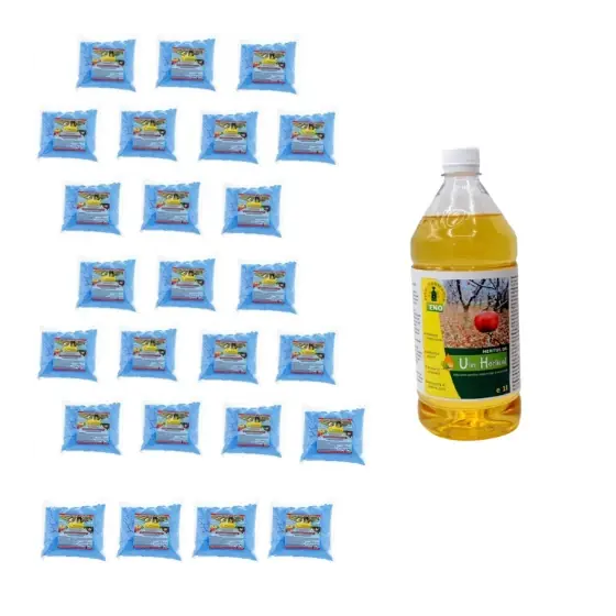 Pachet tratament iarna/primavara Sulfat de cupru, 25 kg + Ulei horticol Meritus Oil, 1 l Lichidare de stoc