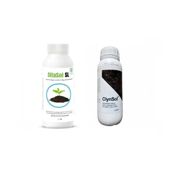 Bestseller Pachet ingrijire sol Sitasol SL 1 L + Clynsol Pro 500 ml, BIO, Sere, Gradini