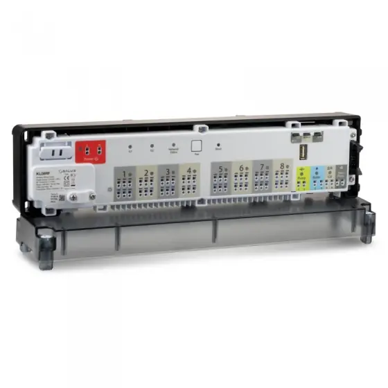 Reducere extra Centru de comanda RF, 8 zone de pardoseala wireless, Salus KL08RF