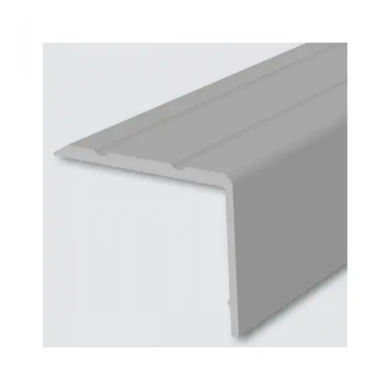 Vezi acum Profil pentru treaptă 3971, din aluminiu, neperforat, Arginiu, 2,7m