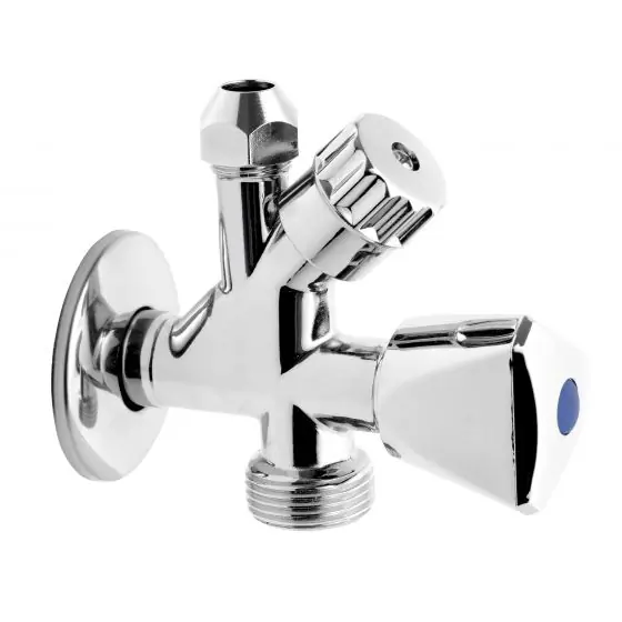 Popular Robinet Coltar Combinat 1/2"-3/4"-1/2", Ferro