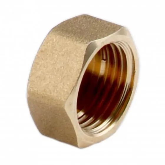Reducere extra Capac Alama 3/8" Int, Ferro