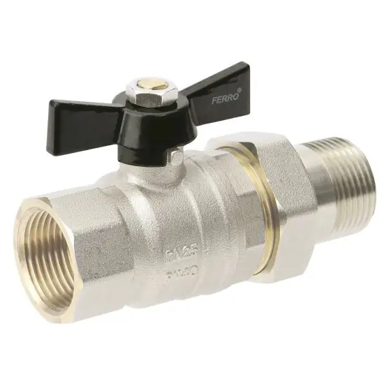 Robinet Bila Cu Olandeza 3/4" Pn40, Ferro Preferatul clienților
