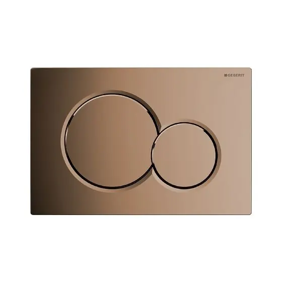 Reduceri Clapeta De Actionare Sigma01 Doua Volume Apa Alama Galvanizata, Geberit