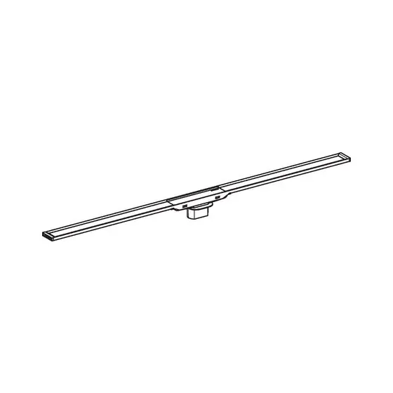 Canal Dus Cleanline20 L=30-130Cm Negru/Inox Periat, Geberit Ofertă exclusivă
