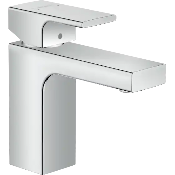 Baterie Stativa Lavoar Ventil Pop-Up Crom, Hansgrohe Vernis Shape 100 Plată securizată