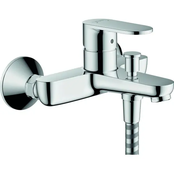 Ieftin Baterie Perete Cada/Dus - Crom, Hansgrohe Vernis Blend
