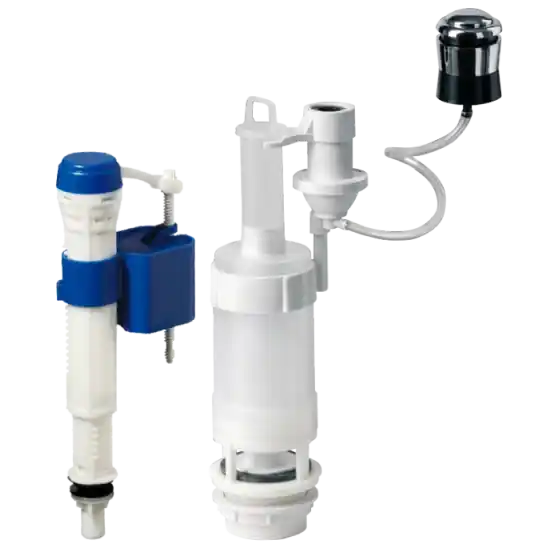 Mecanism WC Pneumatic cu Robinet Flotor Intrare Verticala Plată sigură