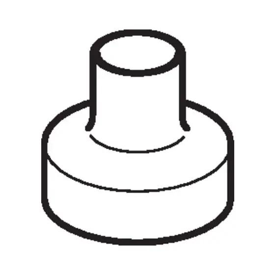 Popular Reductie Concentrica Hdpe Scurta: D=125Mm, D1=75Mm, Geberit Pluvia