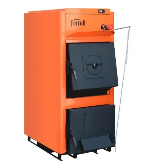 Cazan Otel Lemn Fsb Pro N 30 - 30Kw, Ferroli Preț redus