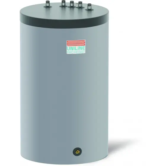 Disponibil imediat Boiler Cu O Serpentina Montaj Sub Cazan 120L, Uniline Pro Resist