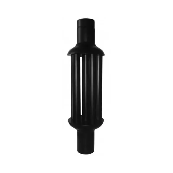 Retur ușor Burlan Radiator Negru 120/1000 Mm, Uniline