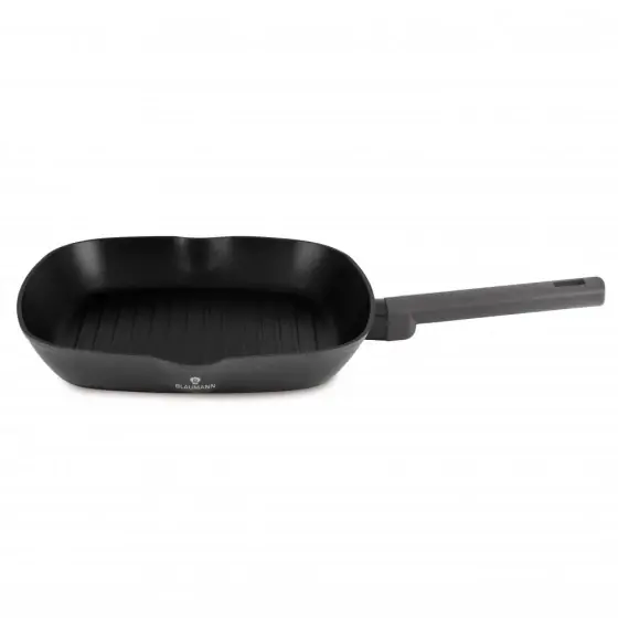 Tigaie grill, 28 cm, Anthracite Collection - BL-3973 Reducere de preț