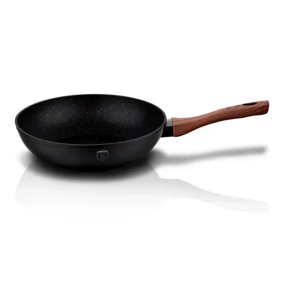Wok, 28 cm, Colecția Ebony Rosewood - BH/1719 Cumpărături sigure